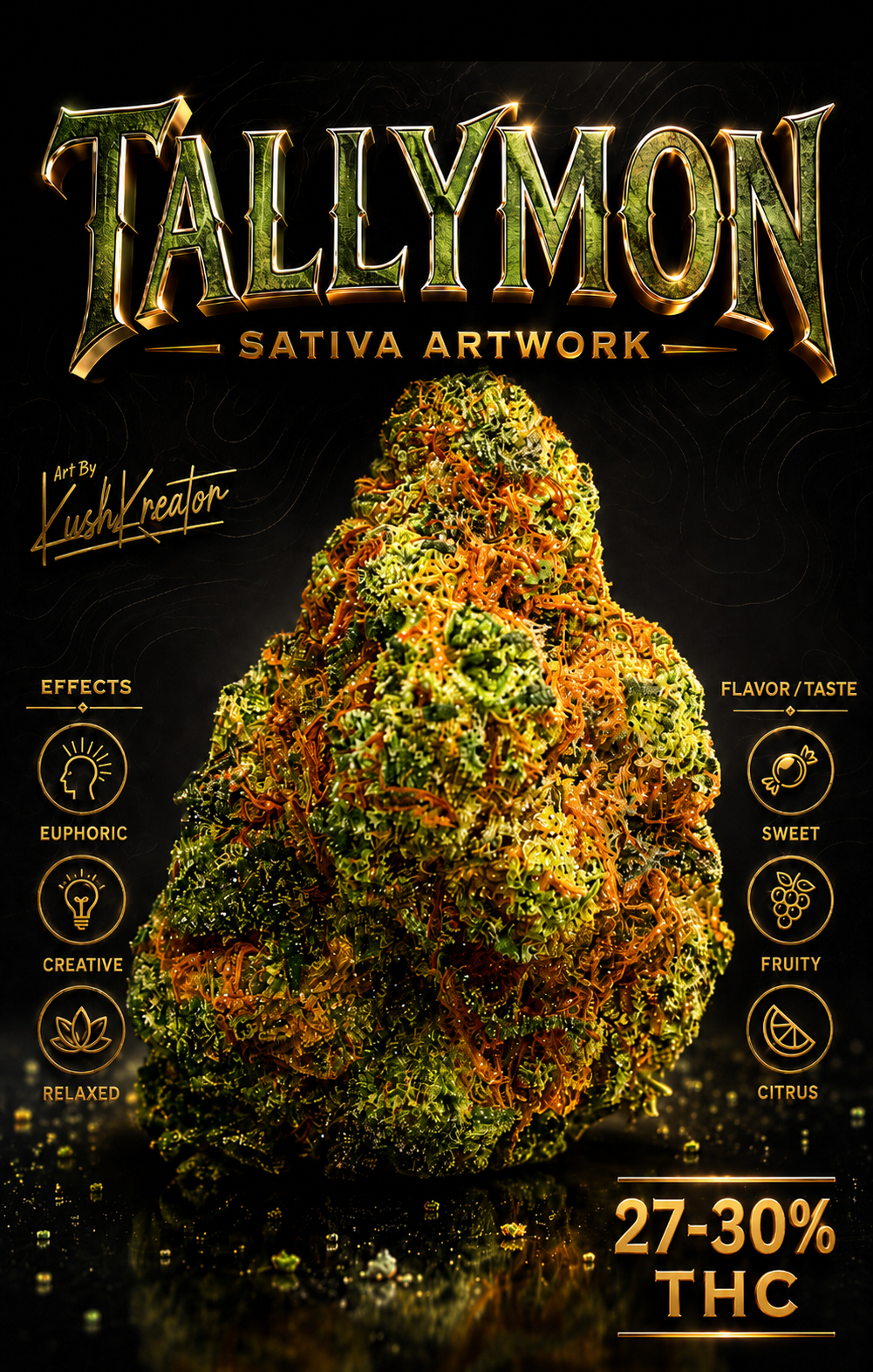 Tallymon hybrid artwork