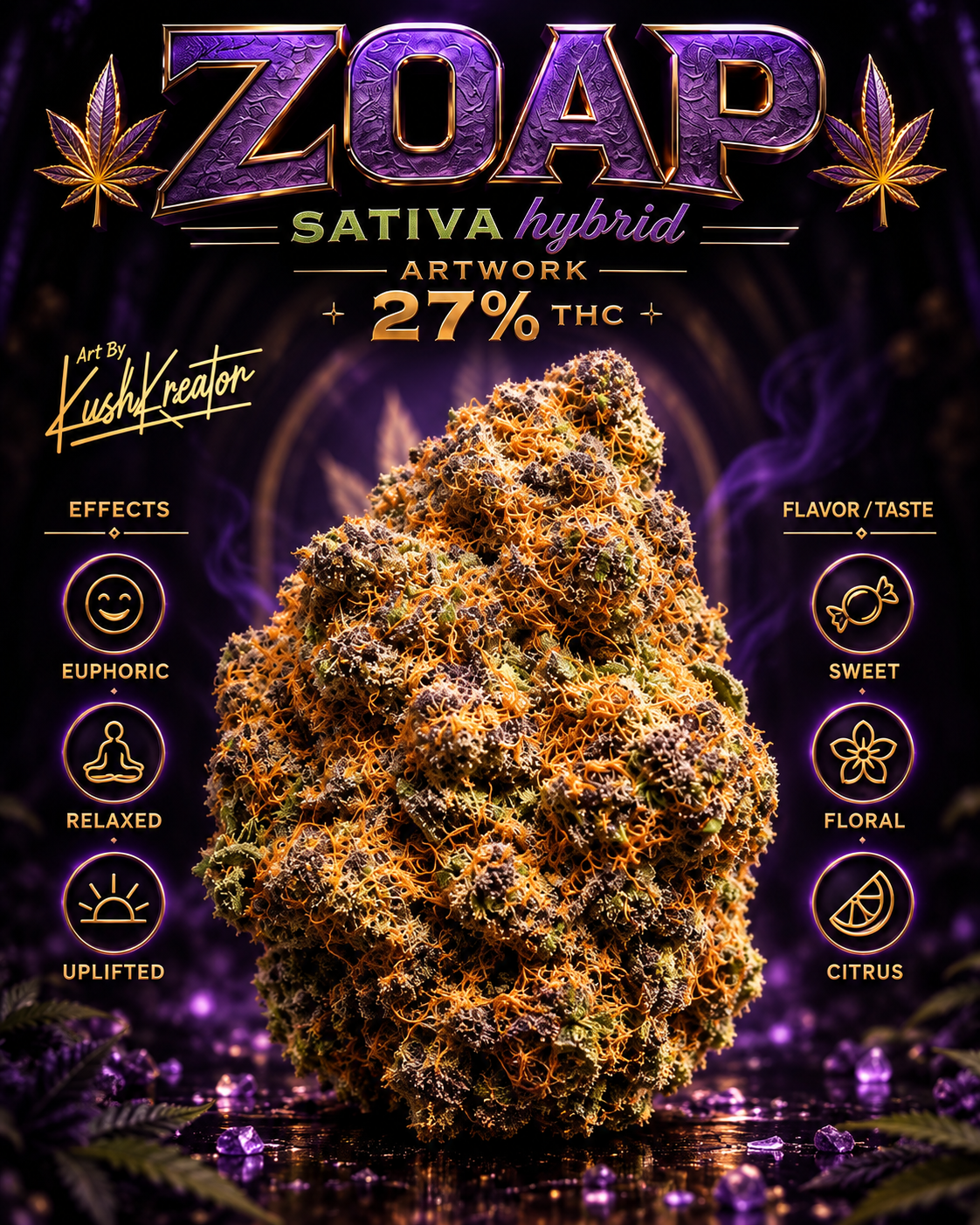 Zoap cannabis artwork