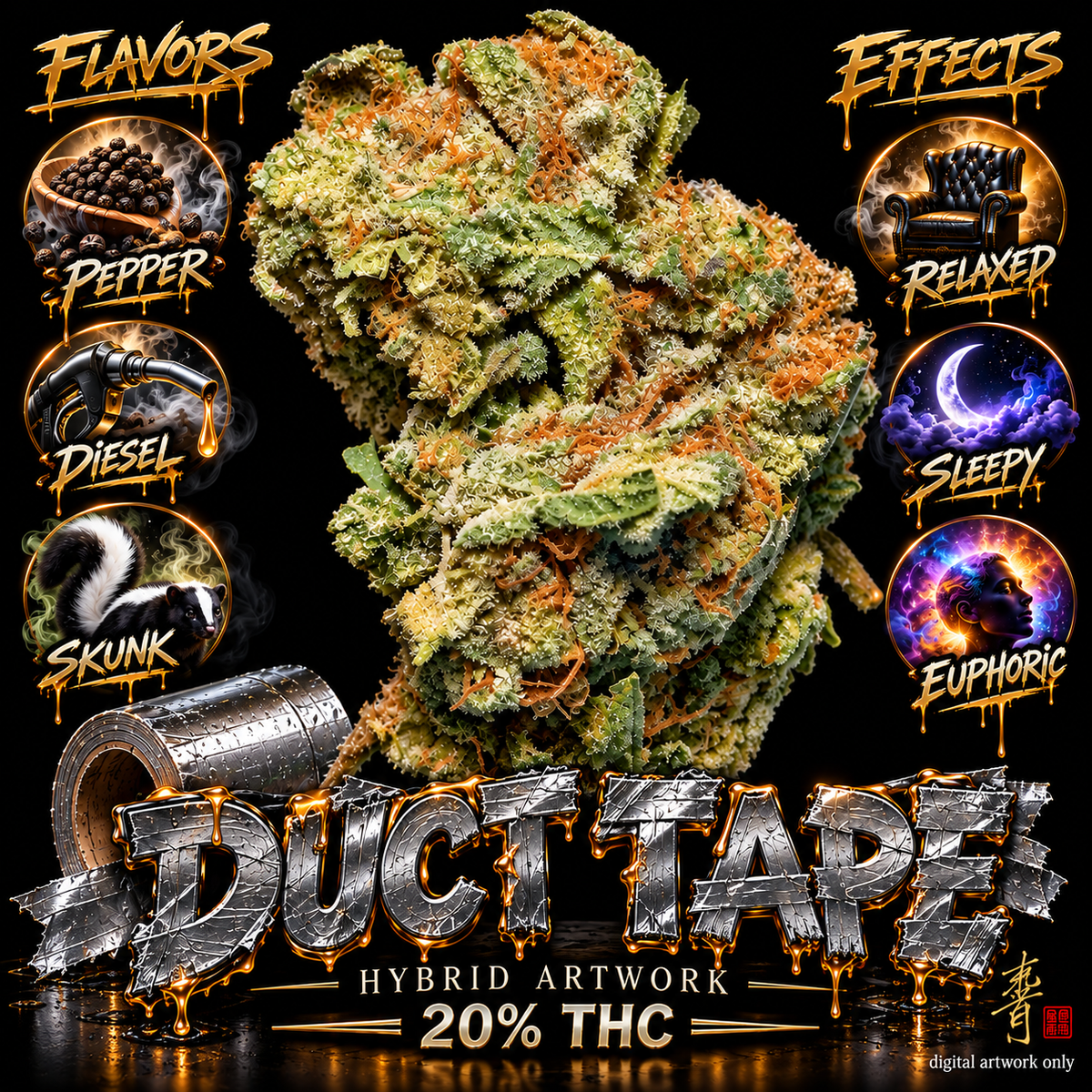 Duct Tape Indica artwork