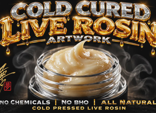 COLD CURED LIVE ROZIN ARTWORK 1G